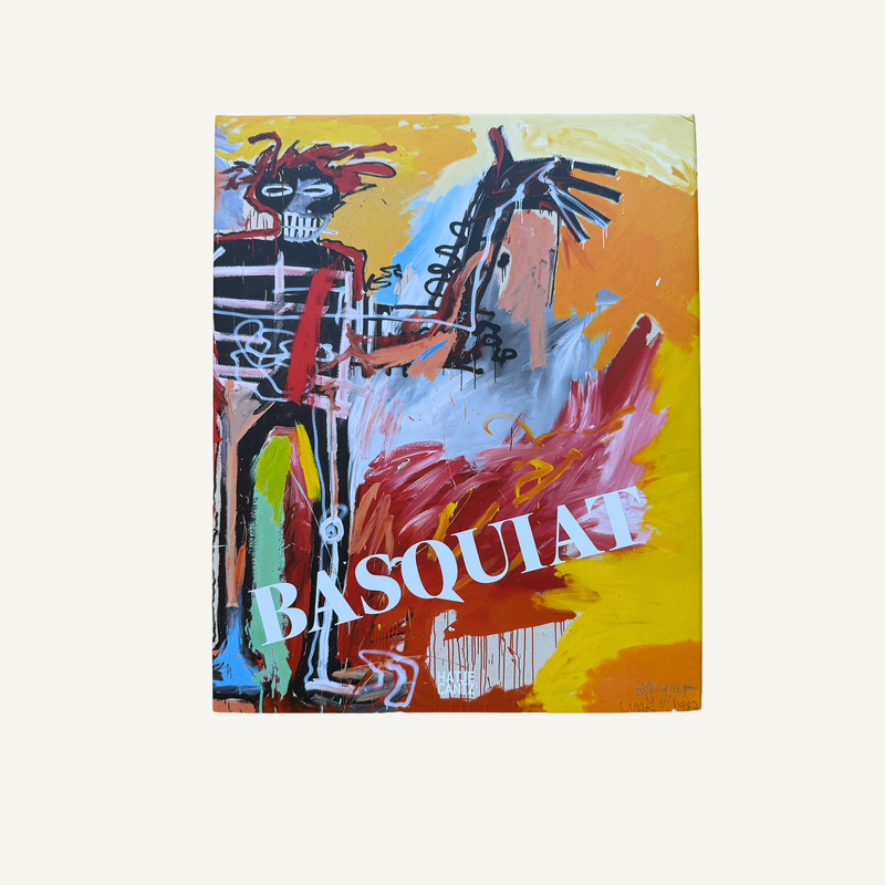 Cover of the Jean-Michel Basquiat retrospective monograph published by Hatje Cantz