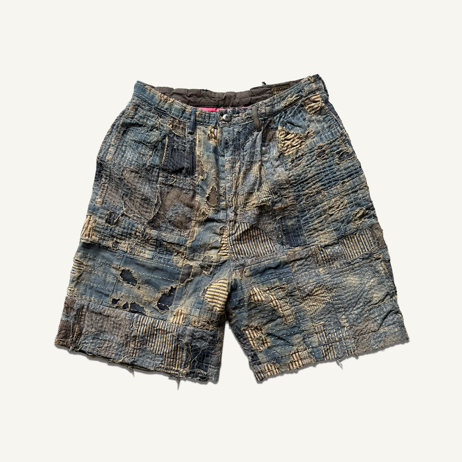 Kapital Kountry boro patchwork denim — Japanese textile craft