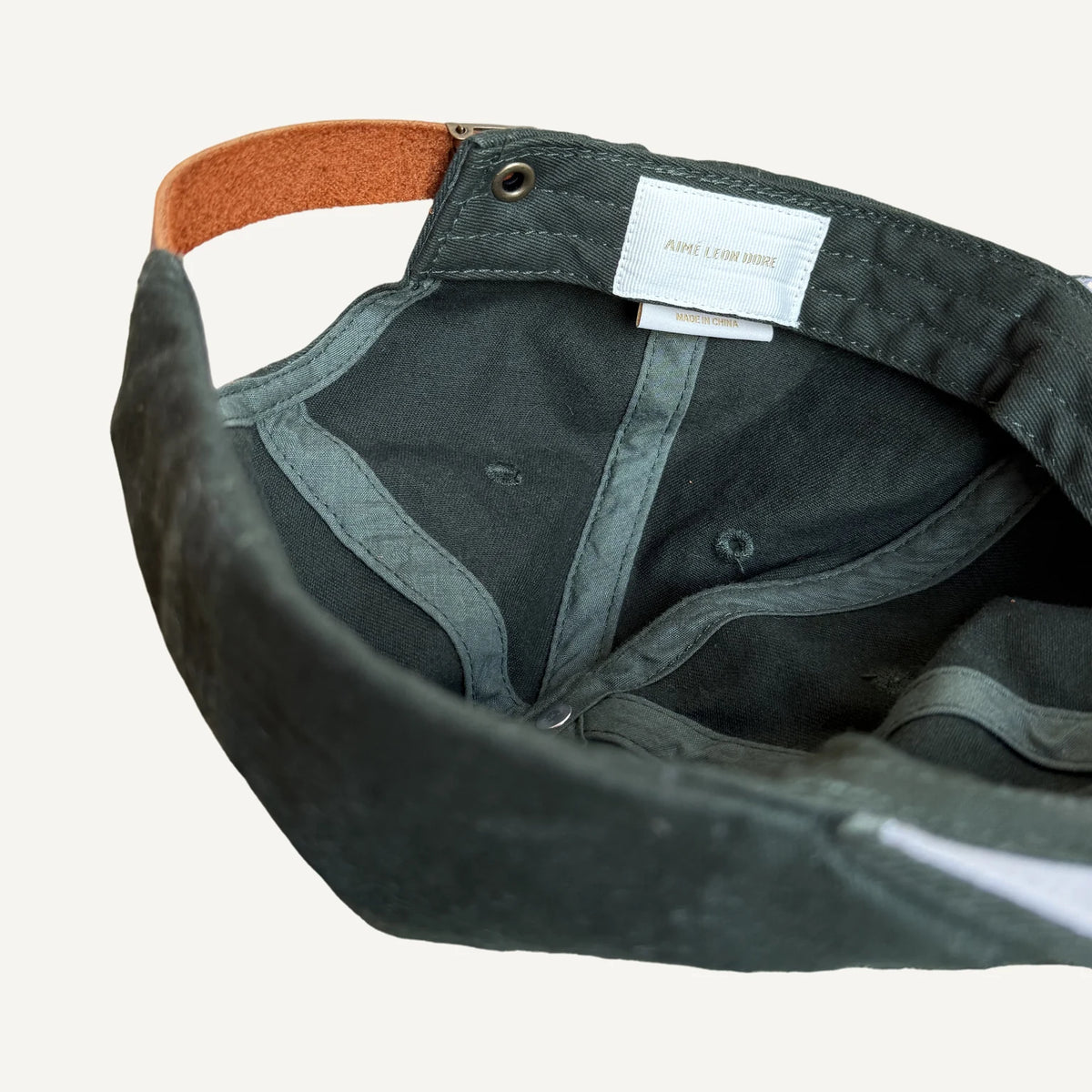Aime Leon Dore A Logo Cap, Dark Green, image 3