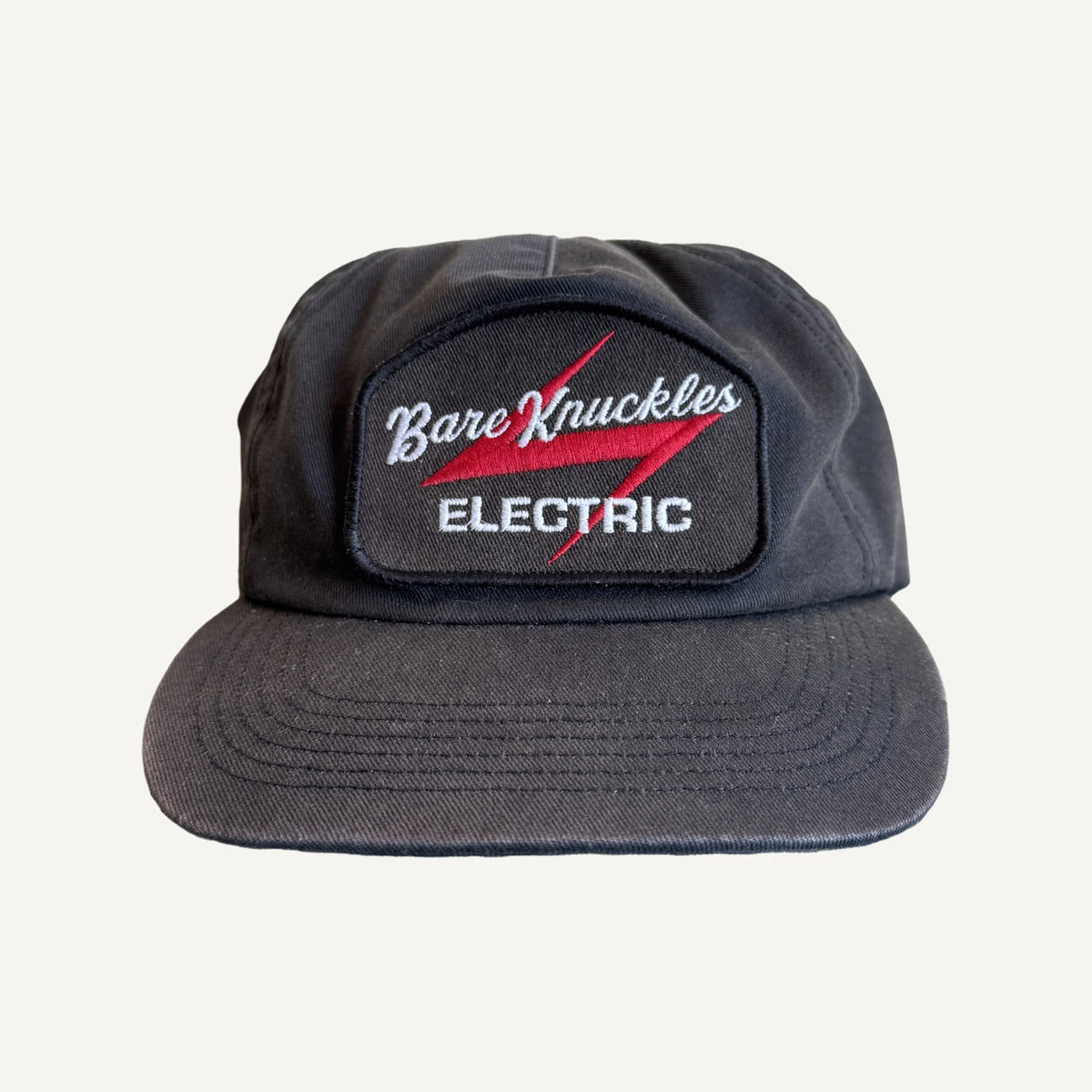 Bare Knuckles Electric Logo Hat, Black, image 1