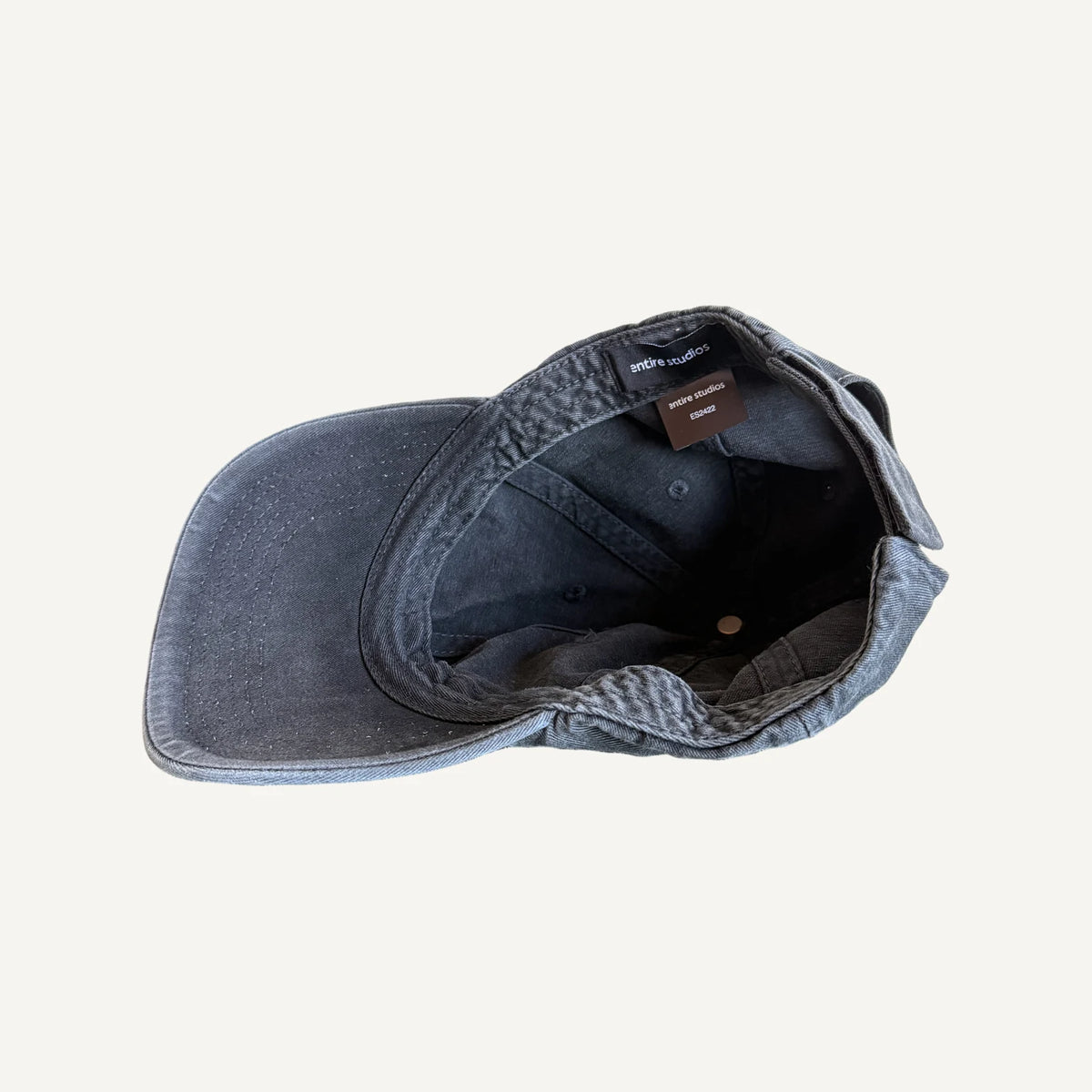 Entire Studios Washed Cap ES2422, Washed Black, image 2