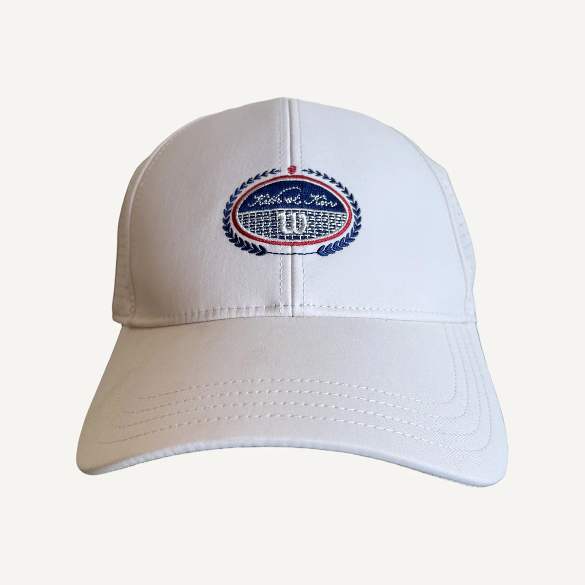 Kith x Wilson Perforated Cap, White, image 1