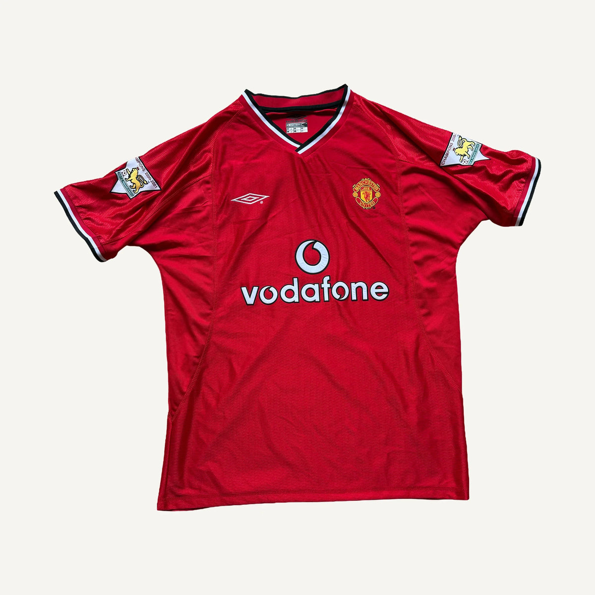 Manchester United Umbro Home Shirt, Beckham 7