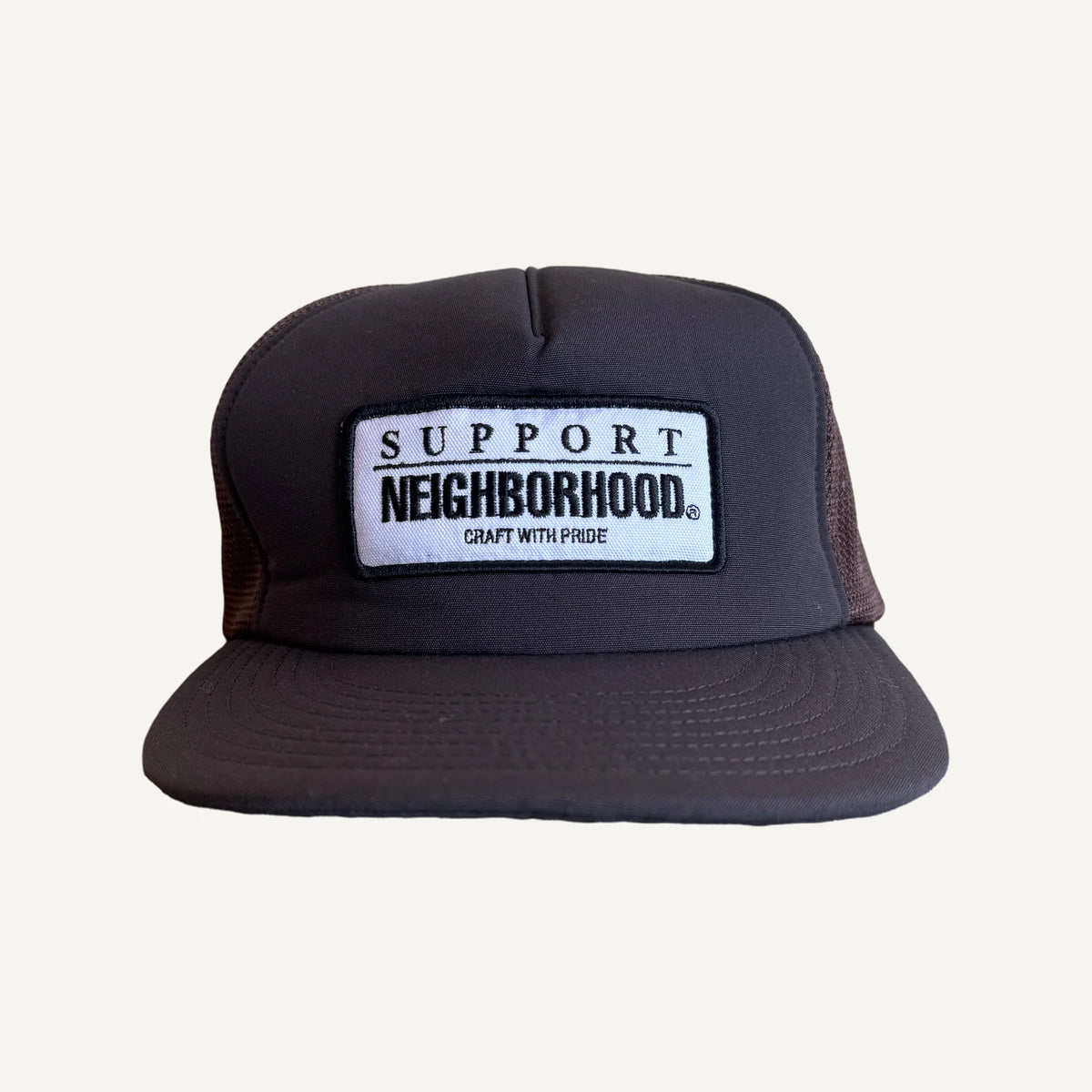 NEIGHBORHOOD Mesh Cap 1, Brown, image 1
