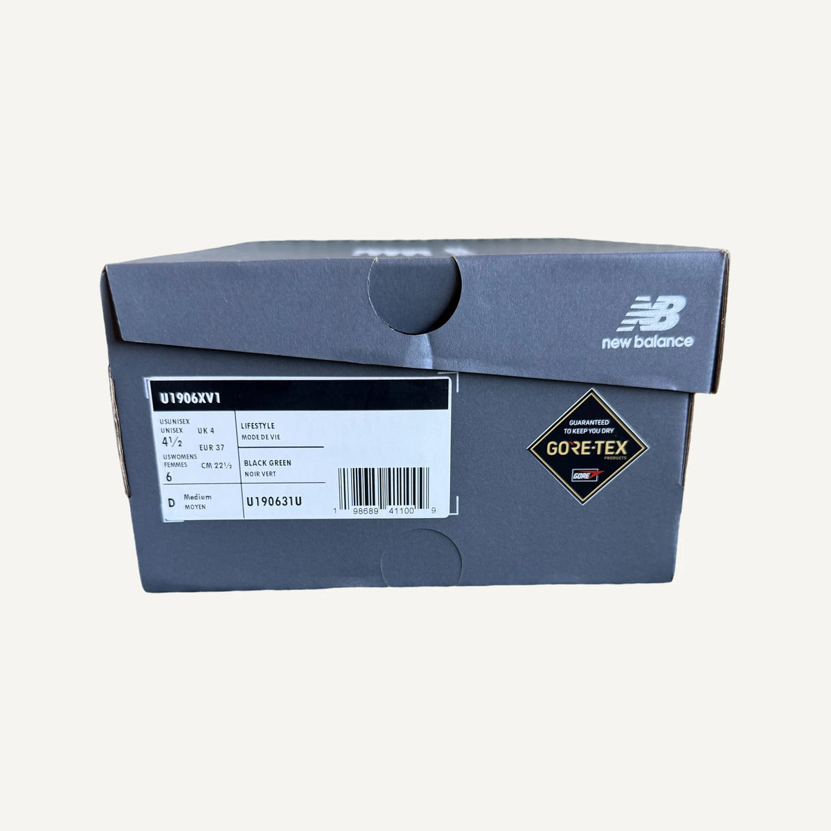 New Balance 1906X GTX, Black Alkaline Green, image 4