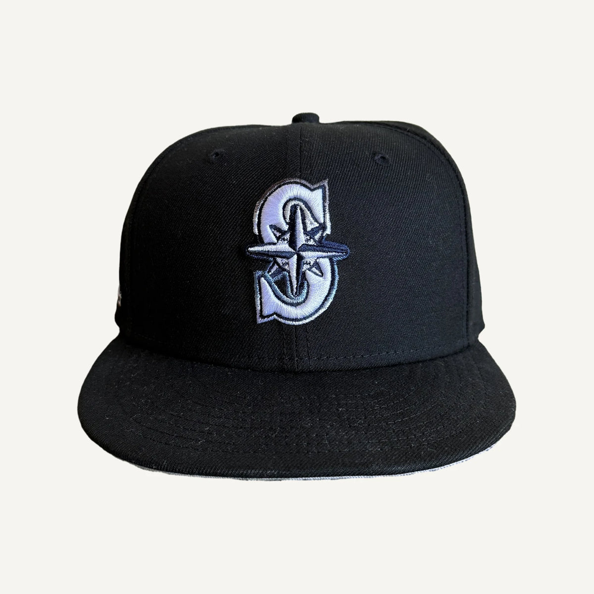 New Era Seattle Mariners 59FIFTY 30th Anniversary, Black, image 1