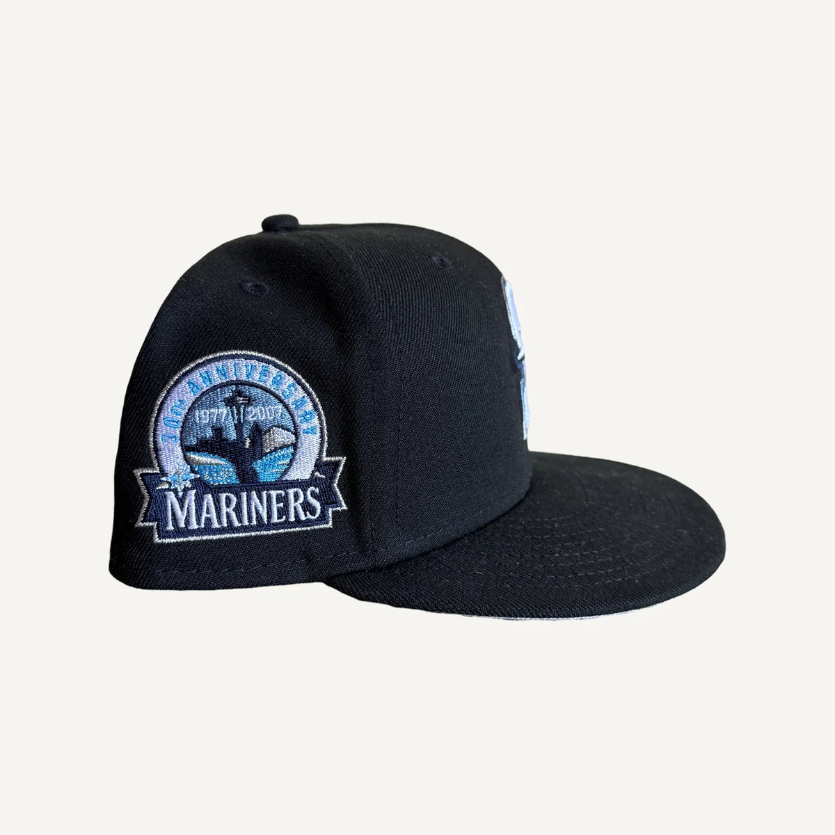 New Era Seattle Mariners 59FIFTY 30th Anniversary, Black, image 2