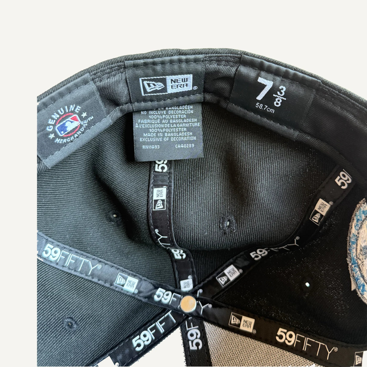 New Era Seattle Mariners 59FIFTY 30th Anniversary, Black, image 3