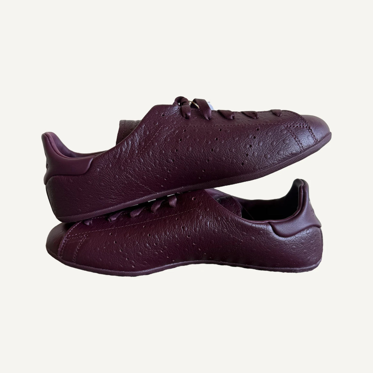 adidas Stan Smith Lo Pro W, Maroon Gold Metallic, image 2