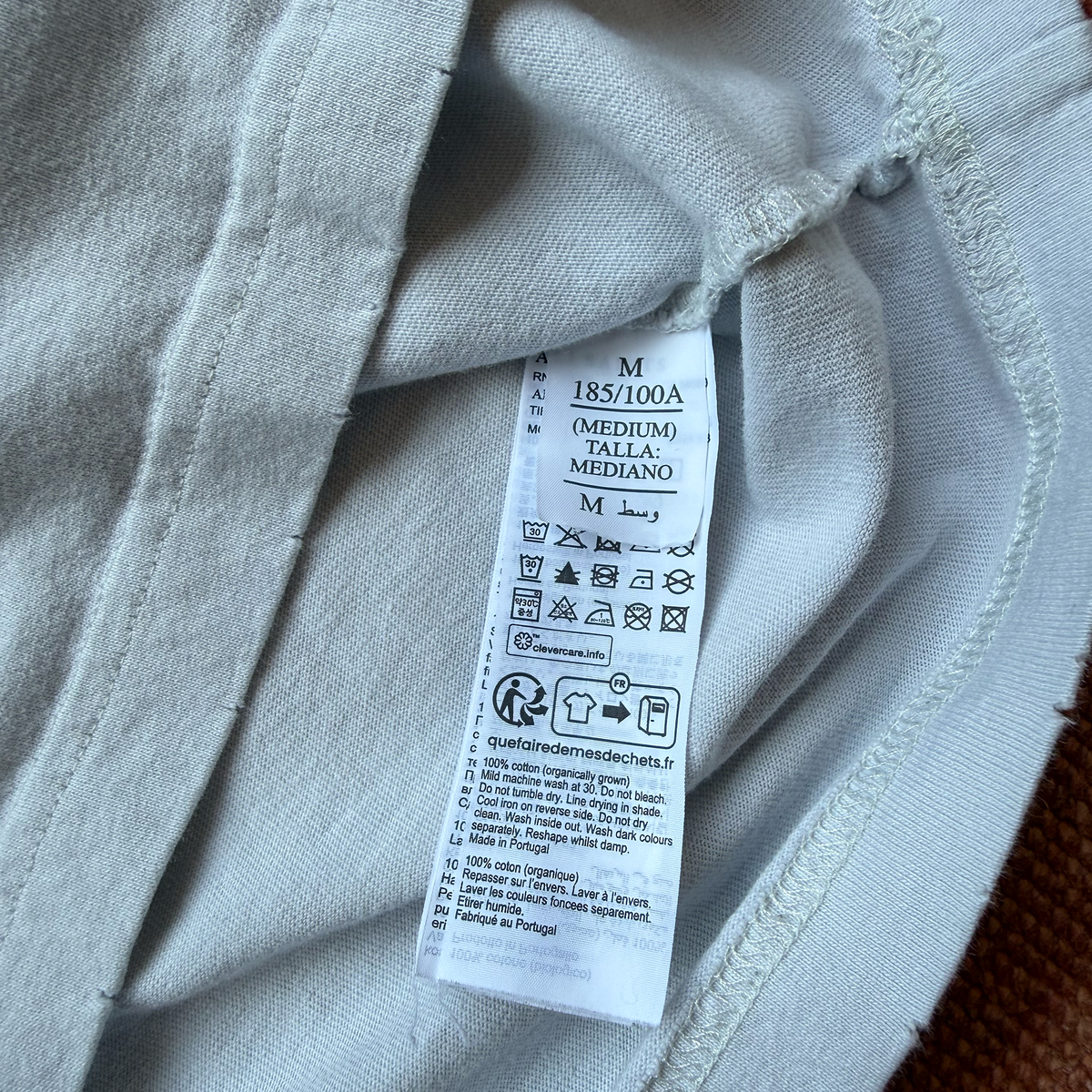 AllSaints oversized tee, care label size M