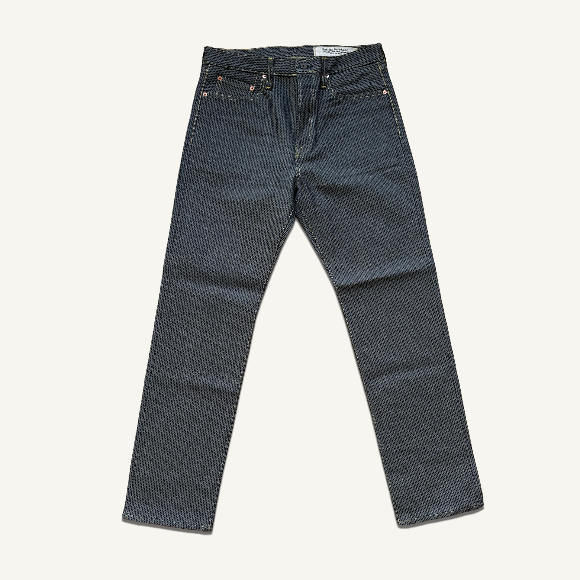 Kapital Century Denim No.7-S “Sumi” Monkey Cisco Jeans – sabi