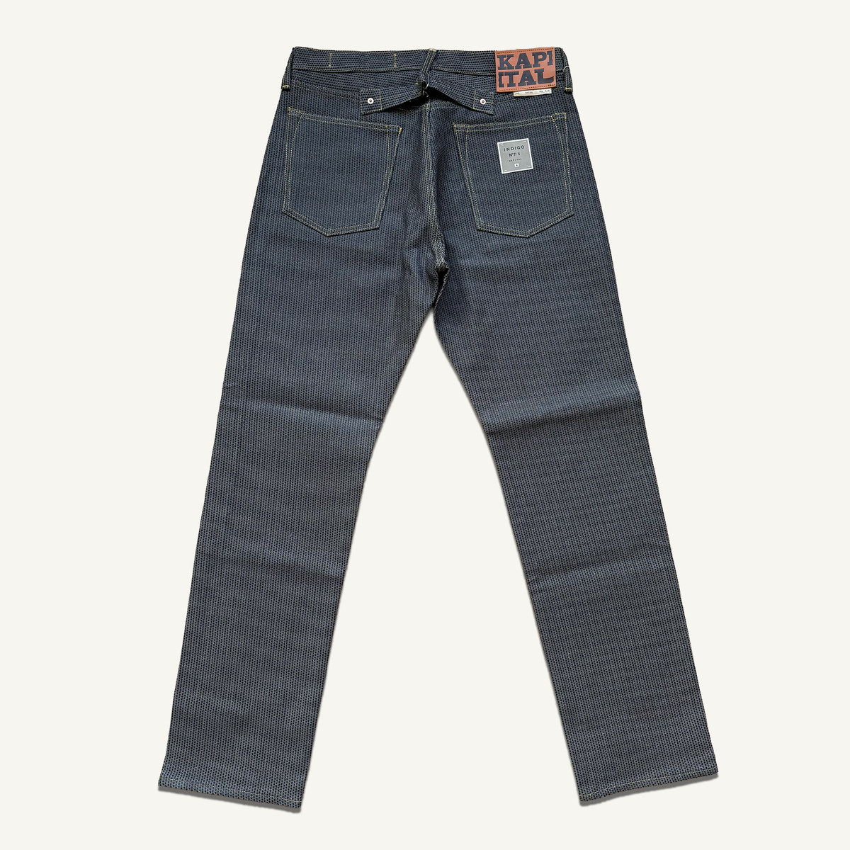 Kapital Century Denim No.7-S “Sumi” Monkey Cisco Jeans – sabi Kapital Century Denim No.7-S “Sumi” Monkey Cisco Jeans – sabi