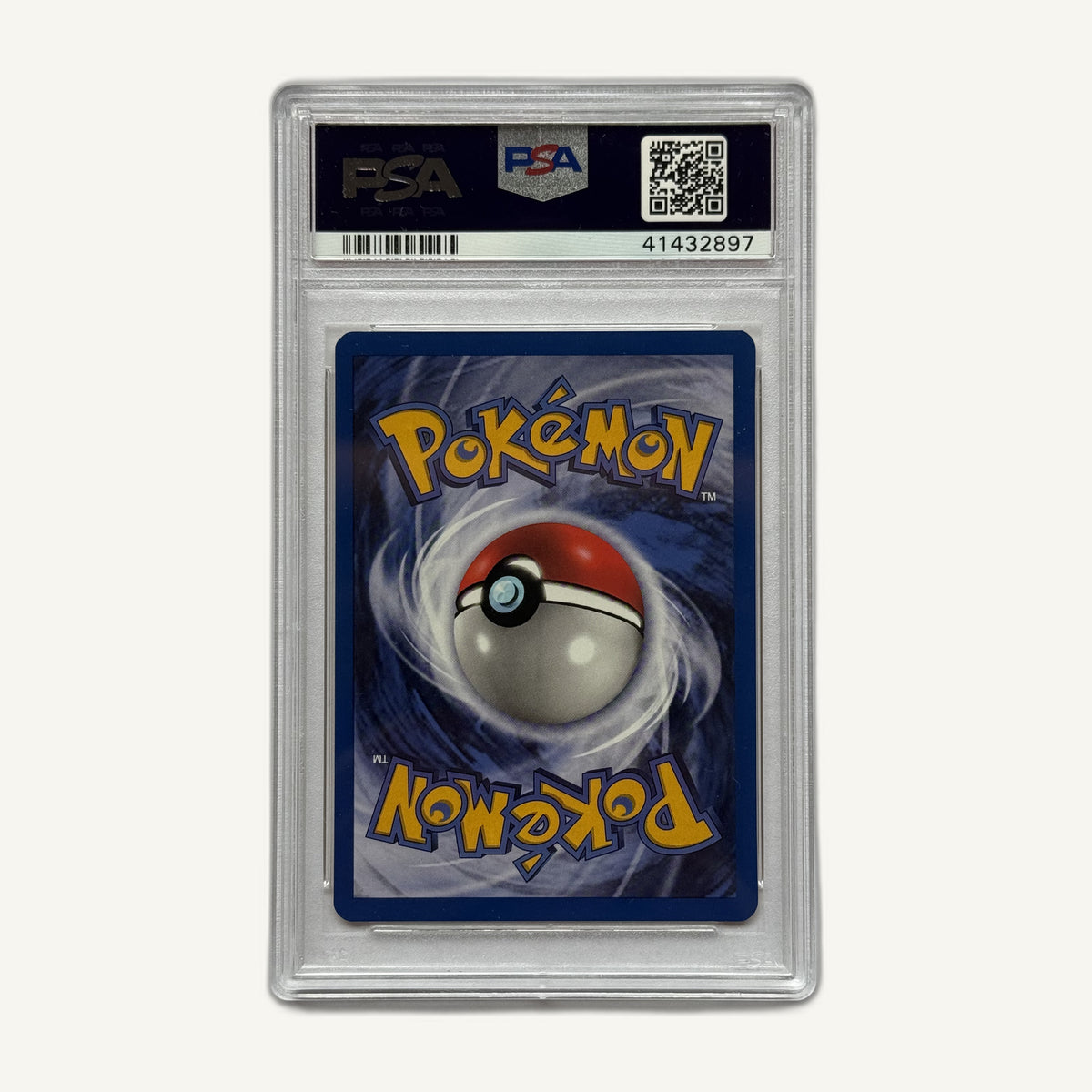 1999 Pokémon Jungle 1st Edition Pikachu 60/64 PSA 9, back of slab